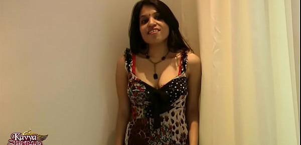  indian amateur pornstar kavya sharma stripping naked
